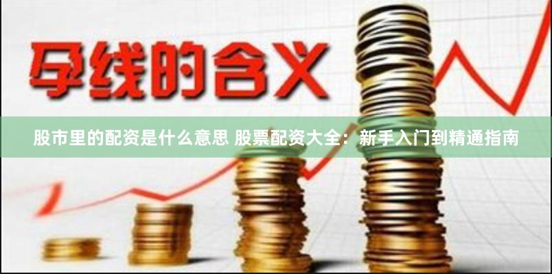 股市里的配资是什么意思 股票配资大全：新手入门到精通指南