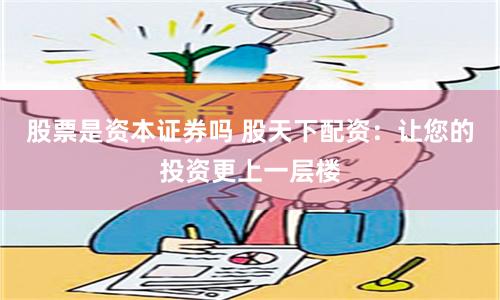 股票是资本证券吗 股天下配资：让您的投资更上一层楼