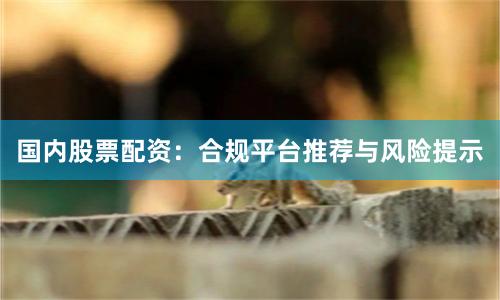 国内股票配资：合规平台推荐与风险提示